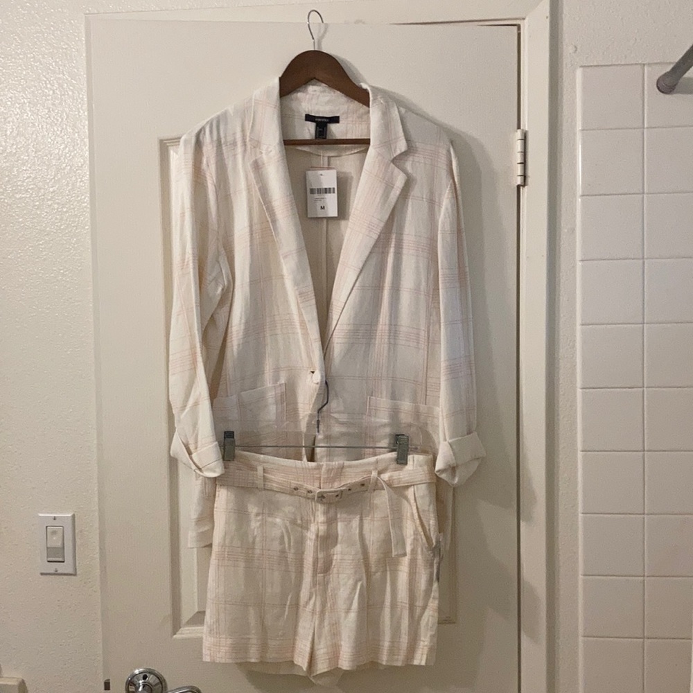 Jacket and shorts sets
